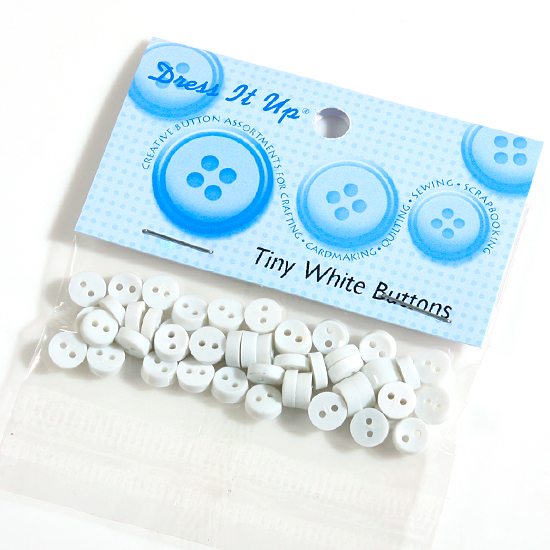 퀼트의 명가 엔조이퀼트,[제시제임스] 장식단추 드레스잇업-1556(Tiny White Buttons)
