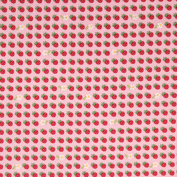 퀼트의 명가 엔조이퀼트,[세븐베리] 쁘띠 클래식 D3 프린트원단 - 핑크