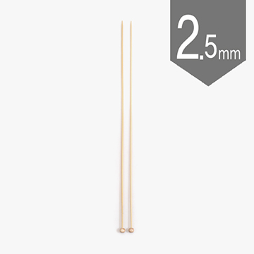 [튤립] 대나무 싱글 포인트 대바늘 2.5mm (개)