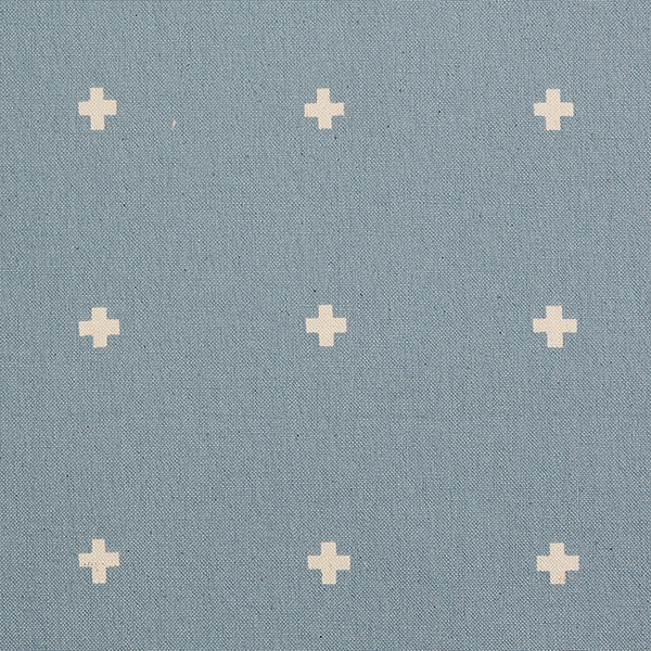 퀼트의시작은? 엔조이퀼트와 함께,[다이와보] 크로스 패턴 10184 캔버스 프린트원단 - 블루