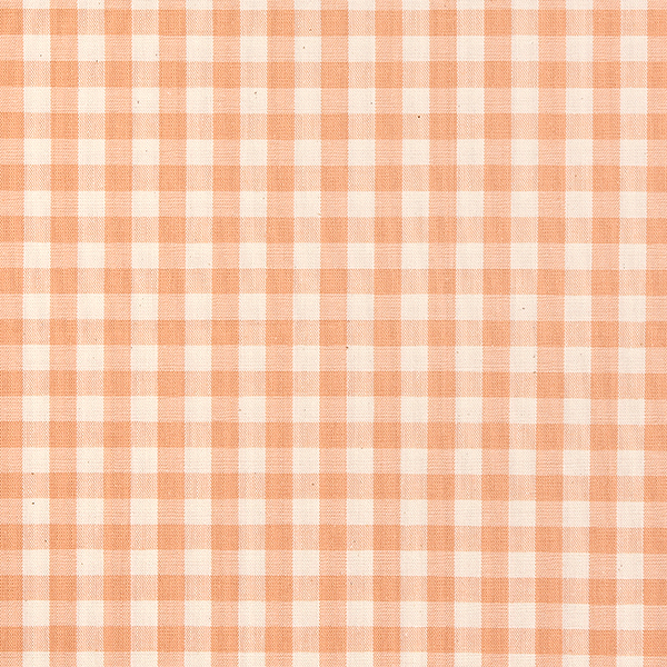 퀼트의 명가 엔조이퀼트,[국산선염] 컨츄리체크 55 선염체크원단 - 오렌지