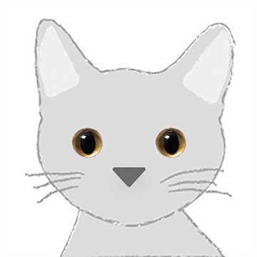 [하마나카] 인형부자재 고양이 눈(골드) 2개 세트 - 9mm (set)
