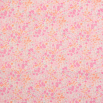 [다이와보] 포플린 피오레 컬렉션 10254 프린트원단 - 핑크 (1/2Yd)
