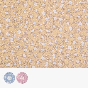 [다이와보] 일본 수입원단 꽃무늬 퀼트천 플라워 면원단 - HS10502 (1/2Yd)