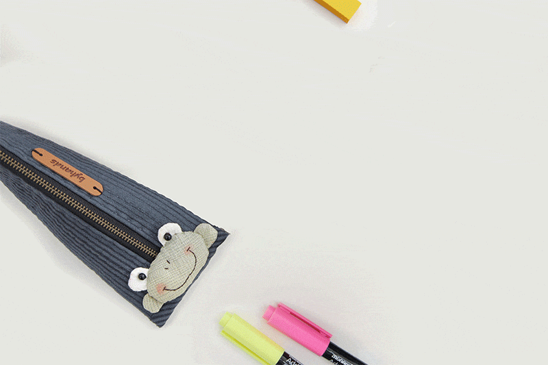 바이핸즈 고양이 필통 & 강아지 케이스 퀼트 소품 DIY 패키지 이미지