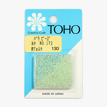 [토호] 원형의 공예용 바라비즈 - 172(소) bara#650-172(소) (set)