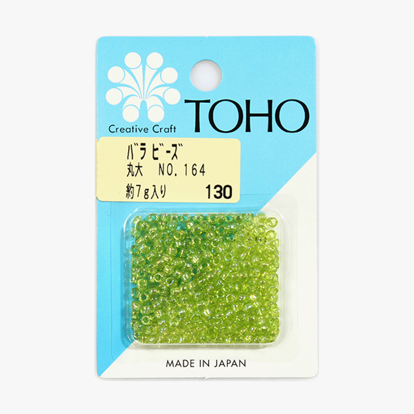 [토호] 원형의 공예용 바라비즈 - 164(대) bara#650-164(대)