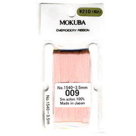 [모쿠바] 리본자수실-No.(1540)-3.5mm-009