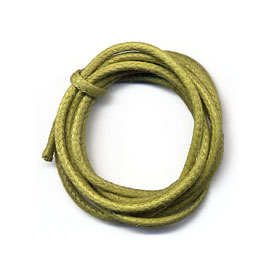 [퀼트부자재] 오시도리면가죽끈 3mm - 올리브 3.0-07