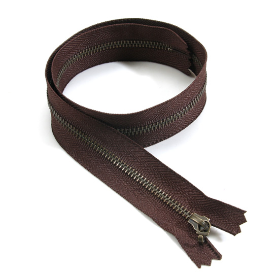 [YKK] 청동지퍼2(50cm) - 밤색