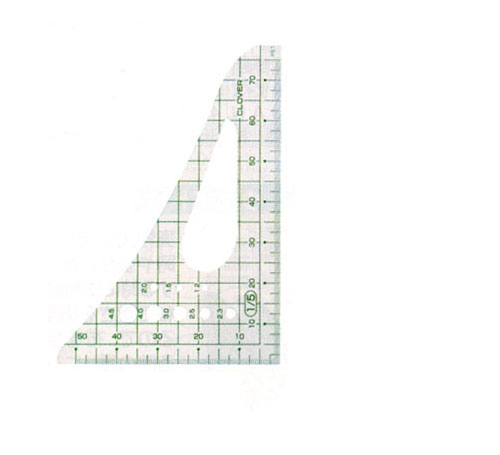 퀼트의시작은? 엔조이퀼트와 함께,[크로바]방안삼각축척자1/525-016