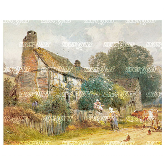 [특수원단] 일러스트 명화원단-009(L)