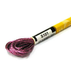 [올림푸스] 메탈릭 자수실 샤이니 S101