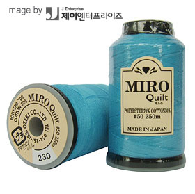 [미로] 퀼팅 재봉실 50수 230(코발트색)