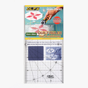 [OLFA] 올파 논슬립 그리드 자 (30cm) MQR-15x30 (개)