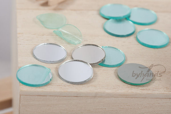 퀼트의시작은? 엔조이퀼트와 함께,[퀼트부자재] 소품제작용 반제품 미러비즈 45mm