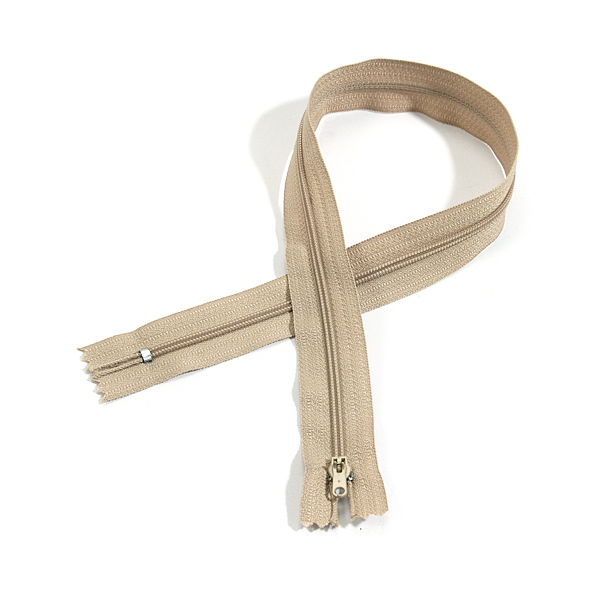 퀼트의시작은? 엔조이퀼트와 함께,[퀼트부자재] 방석, 쿠션용 기본 지퍼 45Cm-모카베이지