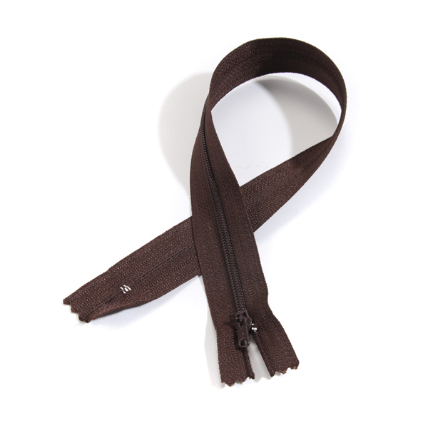 퀼트의시작은? 엔조이퀼트와 함께,[퀼트부자재] 방석, 쿠션용 기본 지퍼 50cm-진밤색