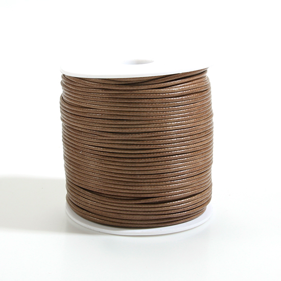 퀼트의시작은? 엔조이퀼트와 함께,[퀼트부자재] 오시도리 면끈 1.5mm - 커피색(100yd) 1.5-24