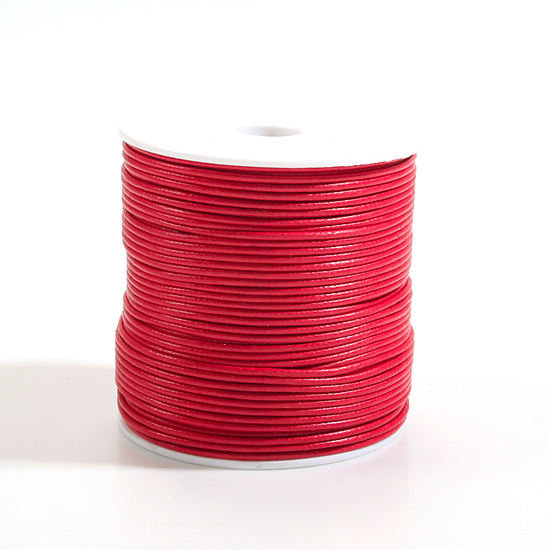 [퀼트부자재] 오시도리 면끈 1.5mm - 빨강(100yd) 1.5-25