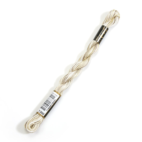 [앵커] 5번 펄코튼 멀티컬러 자수실 - 1300