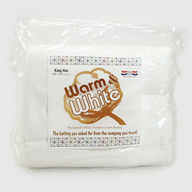 (*)[더웜컴퍼니] 웜솜 Warm&White 퀼트 코튼솜(KING 2451) (개)