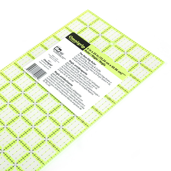 [미싱부자재] 옴니그리드 6x24인치 논슬립 자 머신전용 룰러