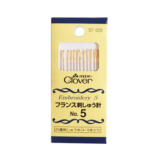 [크로바] 프랑스 자수바늘 No.5호 57-005