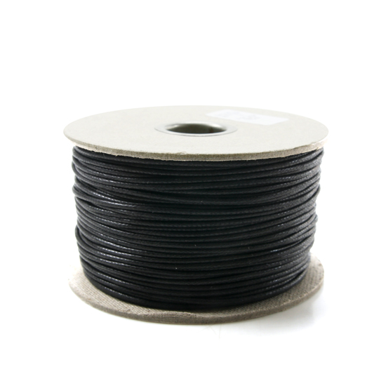 퀼트의시작은? 엔조이퀼트와 함께,[퀼트부자재] 오시도리 면끈 1.5mm - 검정(100yd) 1.5-01