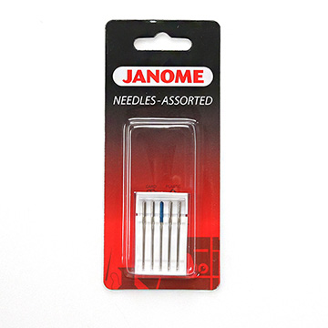 [자노메] 정품 JANOME 가정용미싱 바늘세트 (11호, 14호, 블루팁) (개)