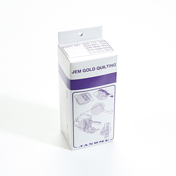 [자노메] JANOME 가정용미싱 퀼팅패키지(JEM GOLD 시리즈 노루발) (개)