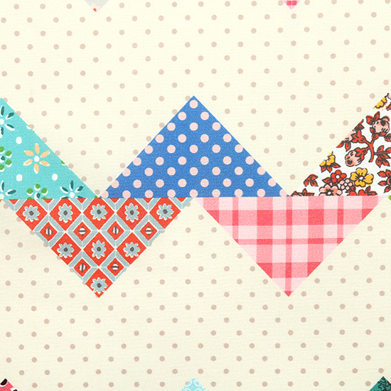 [코튼프린트] 피에스타 북유럽풍 프린트 커트지 110cm x 90cm -멀티