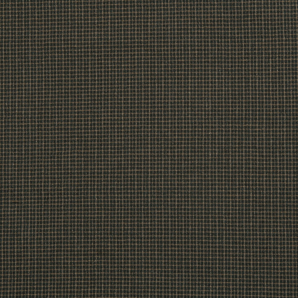 [바이핸즈] 잔체크 선염체크원단 - 세피아