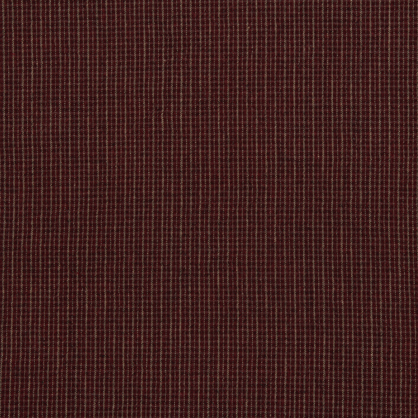 [바이핸즈] 잔체크 선염체크원단 - 와인