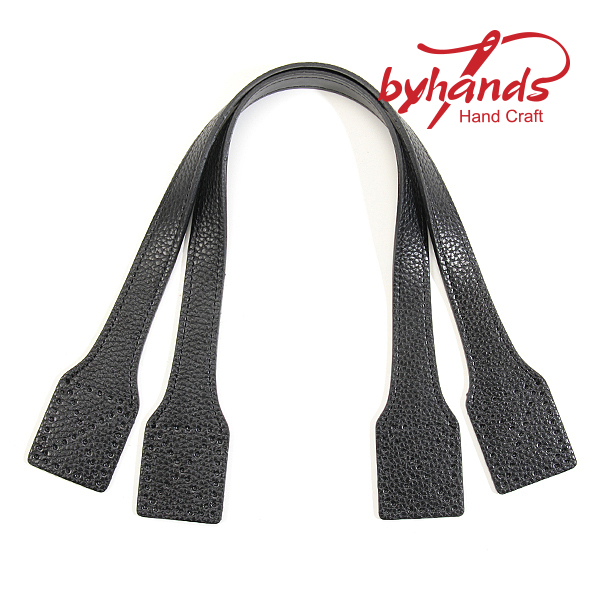 퀼트의시작은? 엔조이퀼트와 함께,[바이핸즈] 심플 빅백 토트 핸들-블랙