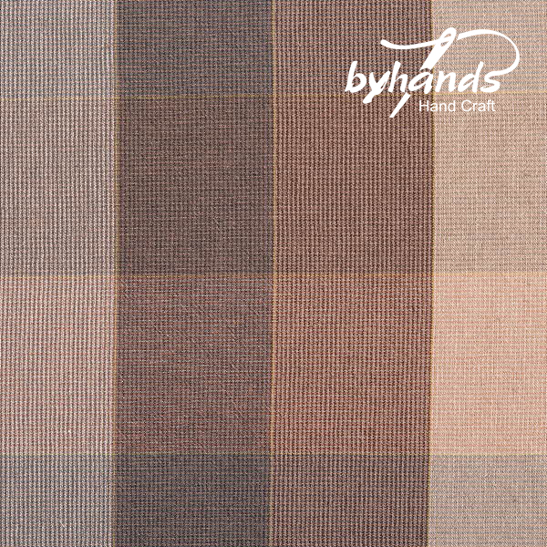 퀼트의시작은? 엔조이퀼트와 함께,[바이핸즈] 유로멀티체크 선염체크원단 - 소프트핑크