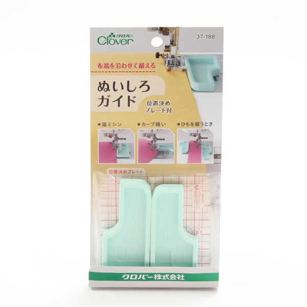 [크로바] 시접 가이드-위치 측정 플레이트 포함 37-188