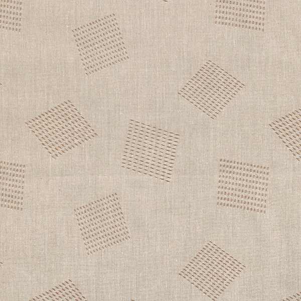 [킨카메] 스티치 내츄럴 선염원단 - 코코아