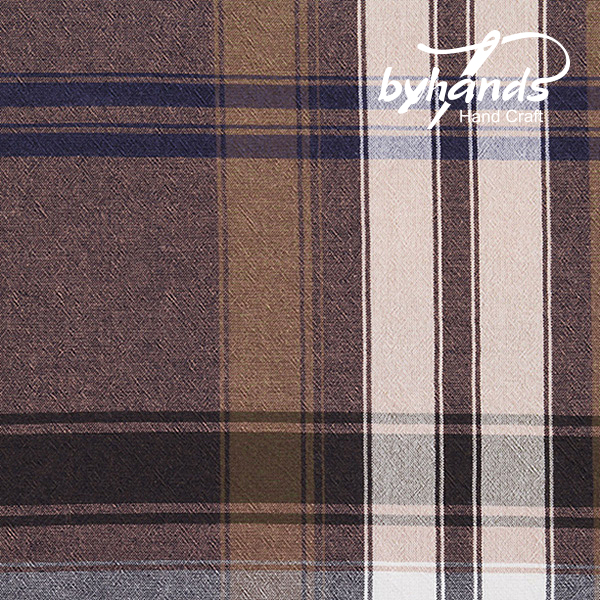 퀼트의시작은? 엔조이퀼트와 함께,[바이핸즈] 마드라스 선염체크원단 - 인디핑크