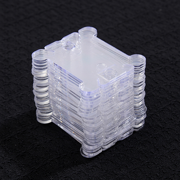 [자수부자재] 투명 플라스틱 실패세트 25pcs