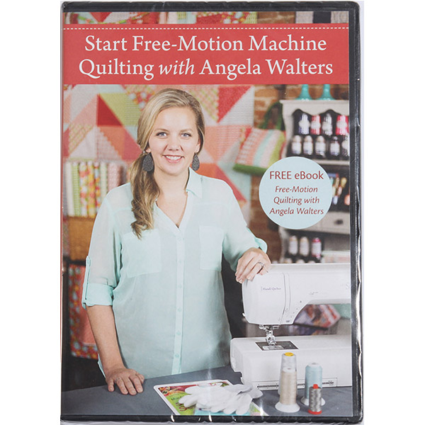 퀼트의시작은? 엔조이퀼트와 함께,[미국 DVD] Start Free Motion Machine Quilting