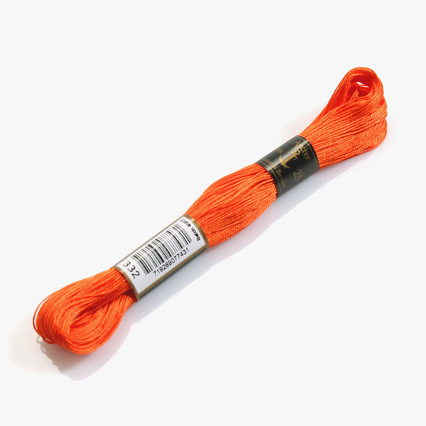 [앵커] 25번 코튼 어 브로더 자수실 - 332