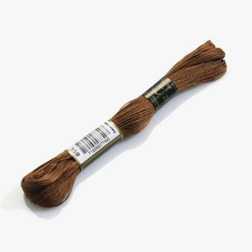 [앵커] 25번 코튼 어 브로더 자수실 - 358 (개)