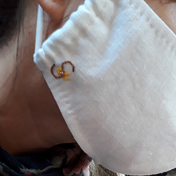 [티라] 자수패키지 소품 - 이니셜마스크