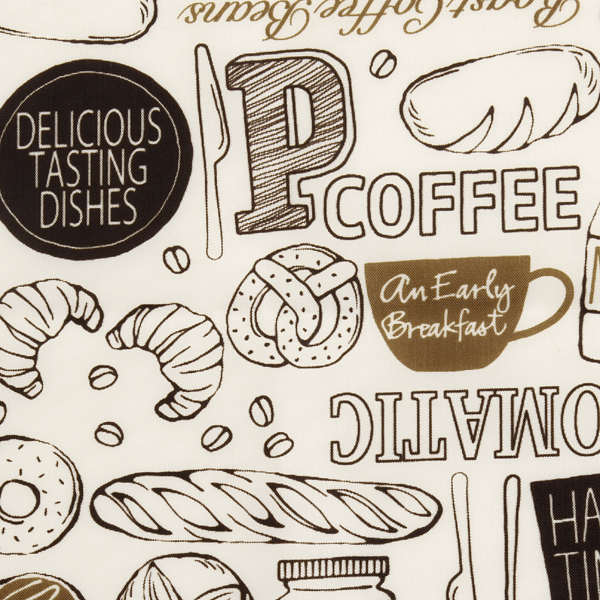 [코스모] 브래드 나일론 옥스포드 프린트원단 - 아이보리