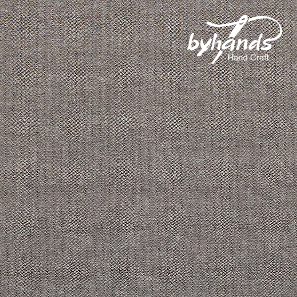 [바이핸즈] 라인 선염체크원단 - 그레이(더블롤링 10YD)