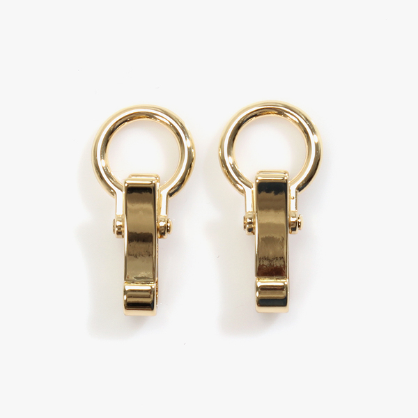 [가방부자재] 집게형 가방 연결고리 15mm 2개 세트 - 골드