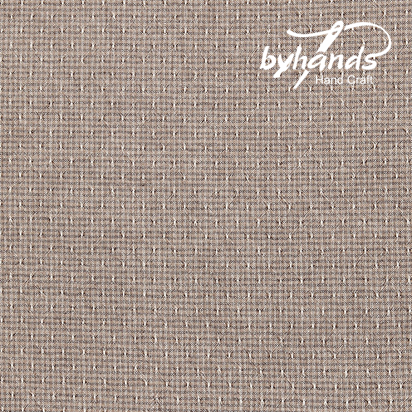 [바이핸즈] 로얄 도비 선염체크원단 - 브라운(더블롤링 10YD)