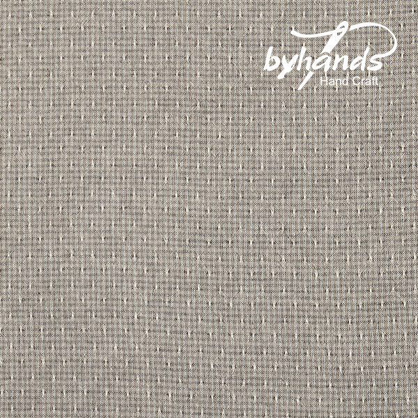 [바이핸즈] 로얄 도비 선염체크원단 - 그레이(더블롤링 10YD)