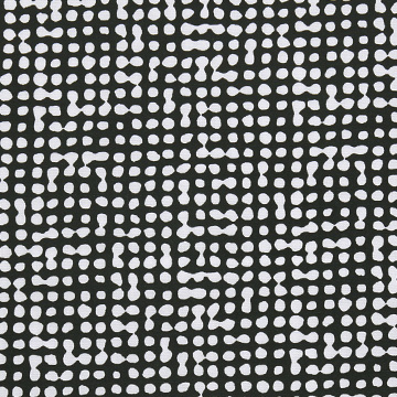 [로버트카프만] 대폭 투탈 슈퍼 클래식 하이카운트 A304 포플린 프린트원단 - 블랙 (1/2Yd)